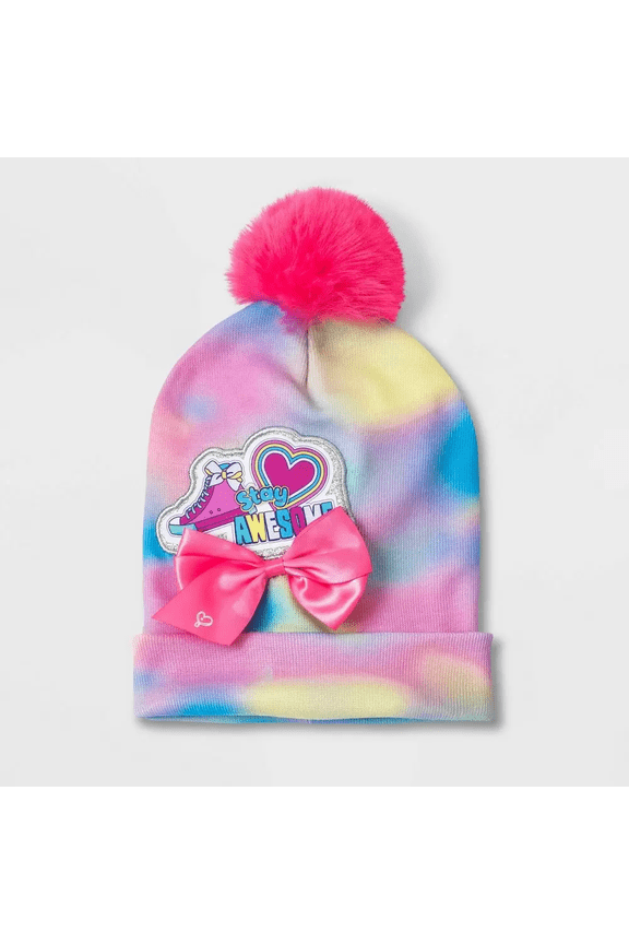 Girls' Nickelodeon Tie-Dye Beanie - One Size