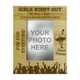 thumbnail image 1 of Girls Night Out Personalized Bachelortte Party Gift Wood Engraved Picture Frame -4 x 6 Inches Horizontal, 1 of 1