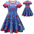 thumbnail image 1 of Girls Nightmare Killer Doll Costume Dress Halloween Good Cosplay Outfit, Size 8-9, 1 of 8