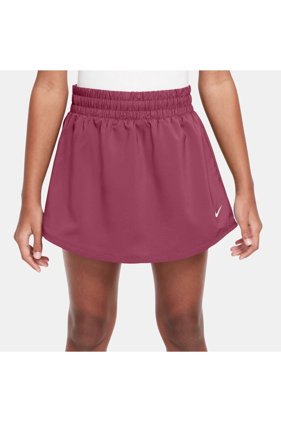 Girls Nike One Dri-FIT Skort Color: Sweet Beet Size: LARGE