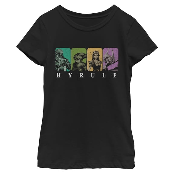 Girls Nintendo Hyrule Classic Team T Shirt