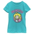 thumbnail image 1 of Girls Nintendo Princess Peach Gloss T Shirt, 1 of 5