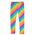 thumbnail image 1 of Made in USA Girls Novelty Leggings | Rainbow Sparkle, 1 of 4