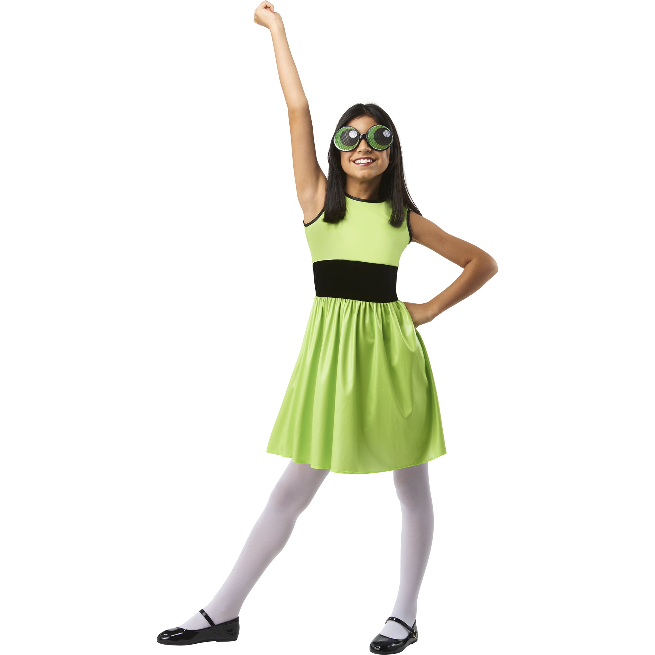 Girls Officially Licensed Warner Brothers Power Puff Buttercup Halloween  Costume M, Green - Walmart.com