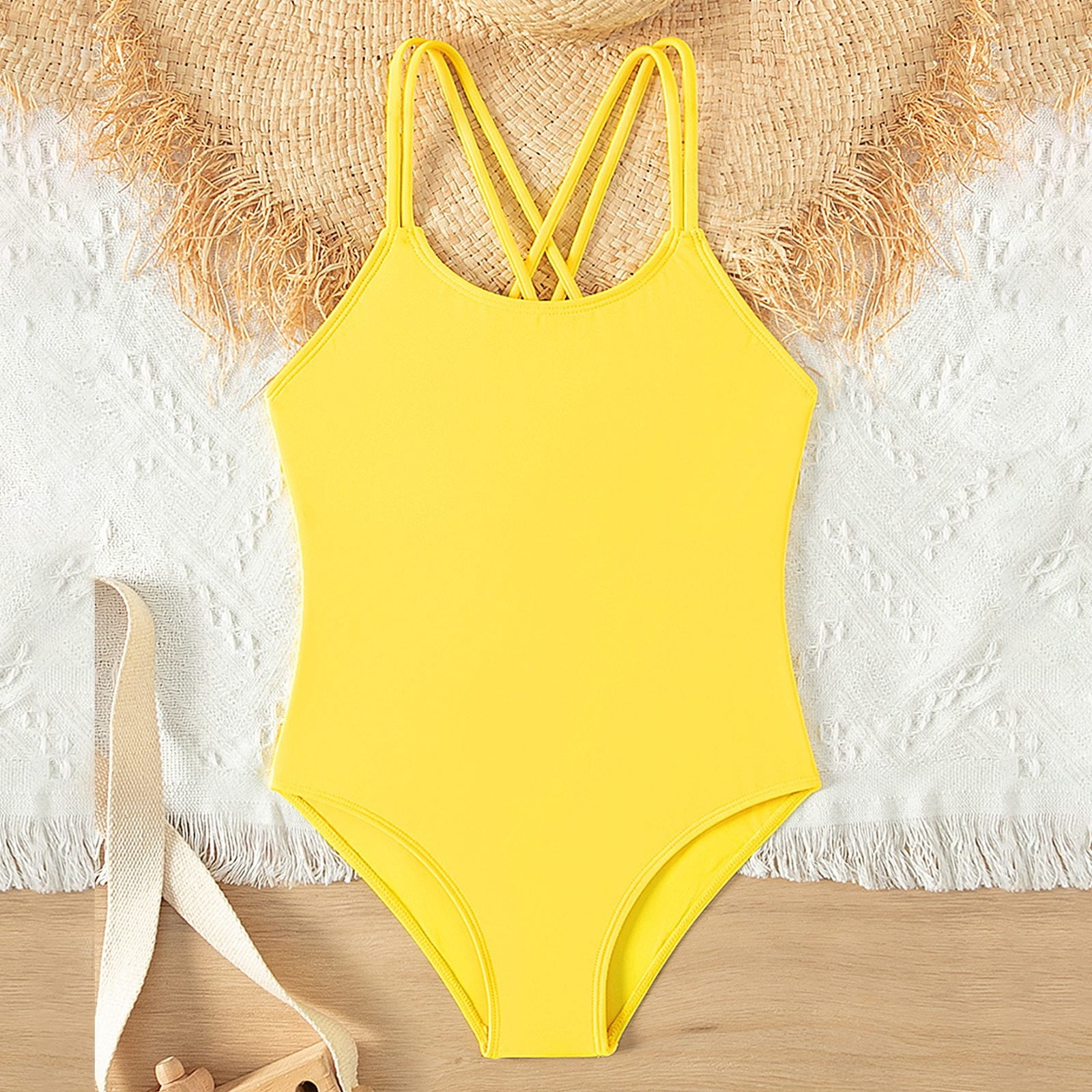 Girls One Piece 8-9Y Swimsuits Size Hot Beach Pool Bathing Suit Summer ...