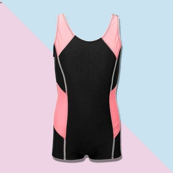 Girls One Piece Swimwear Teen Girls Swimsuits Sport Athletic Kids Bathing Suits Girls13-14 Years