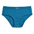 thumbnail image 1 of Made in USA Girls Organic Briefs Underwear | Teal, 1 of 2