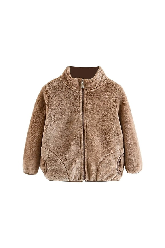 Girls' Outerwear Jackets & Coats Girls Athletic Jacket Girls' Outerwear Jackets Kids Soft Fleece Zip up Hoodie with Pockets Girls Fall Jacket 3-4 Years