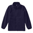 thumbnail image 1 of Girls' Outerwear Jackets Kid Boys Soft Fleece Zip up Hoodie with Pockets Long Sleeve Outerwear Warm Coat Oversized Streetwear, 1 of 4