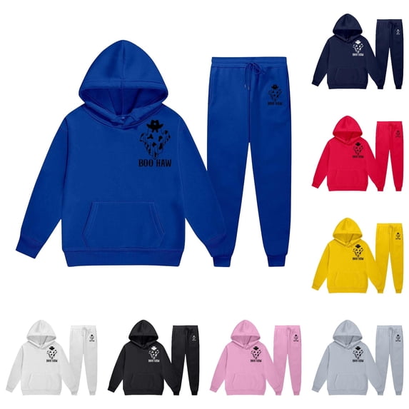 Girls Outfit Printed Cute Sweatshirt Indoor for Girls Breathable Wide Leg Stylish Summer Children Pants Set