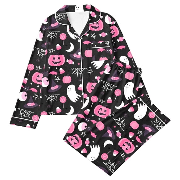 Yhhting Little Girls Outfit Sets Print Long Sleeve Top + High Waist Pants Cozy Stylish 2 Piece Set Nightwear Girls Loungewear ,5-6 Years