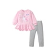 thumbnail image 1 of Girls Outfits Clothes Set Pink Unicorn Cotton jumper Tops Leggings 2 Piece Clothing Set Age 3-4T, 1 of 8