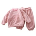 thumbnail image 1 of Girls Outfits&Set Autumn and Winter Children's Thickened Warm Western Style Suit for Kids, 1 of 3