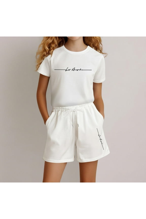 Girls Outfits Sets for Girls Stylish Playwear Trendy Kid's Clothing Casual Daily Wear Comfortable and Versatile Girls' Apparel for Every Occasion