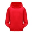 thumbnail image 1 of HUITKMM Girls Oversized Crewneck Sweatshirts Kids Fashion Fleece Drop Shoulder Pullover, 1 of 4