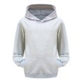 thumbnail image 1 of HUITKMM Girls Oversized Crewneck Sweatshirts Kids Fashion Fleece Drop Shoulder Pullover, 1 of 4
