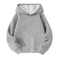 thumbnail image 1 of Girls Oversized Hoodies Casual Loose Cotton Sweatshirts Kids Fashion Long Sleeve Pullover Tops Spring Fall Outfits, 1 of 5