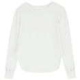 thumbnail image 1 of Girls Oversized Tshirts Kids Long Sleeve Crewneck Shirts Fall Tops Tees, 1 of 4