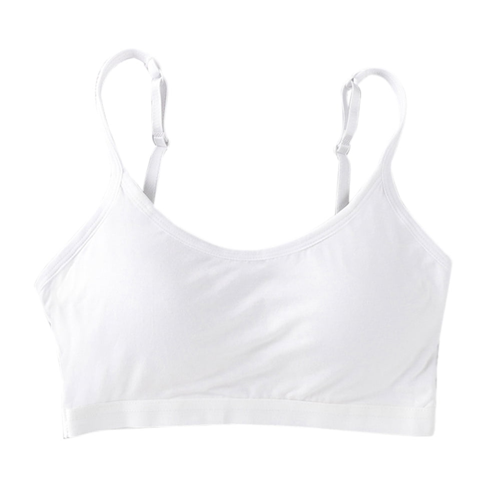 Girls Padded Training Bra 1 Pack Crop Cami Training Bras for Girls