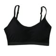 thumbnail image 1 of Girls Padded Training Bra 1 Pack– Crop Cami Training Bras for Girls, Seamless Bra Design with Removable Padding, 1 of 3