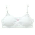 thumbnail image 1 of Girls Padded Training Bras,Girls Thin Cotton Breathable Sports Bra Fit for 8-18 Years Teen Girls, 1//3/4/5 Pack, 1 of 7
