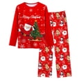thumbnail image 1 of Girls Pajamas Pjs Set Kids Long Sleeve and Pants Jammies Casual Girls Sleepwear Lounge Clothes Big Kid Size 7-16, 1 of 6
