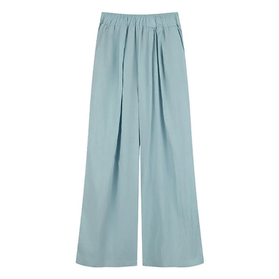 Girls Palazzo Pants Lightweight Flowy Stretchy Wide Leg Pant Kids Loose Fit Trousers Straight Athletic Activewear Y2K