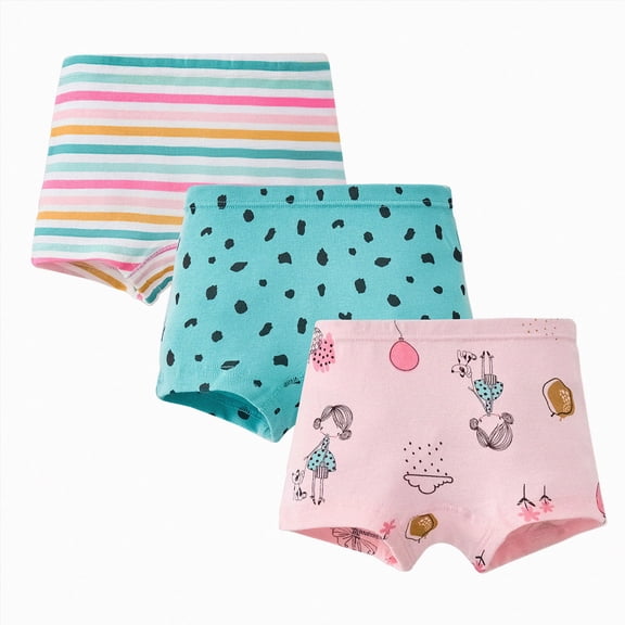Girls Panties Toddler Underwear Reusable Training Pants For Toddler 18M 24M 2t 3t 4t 5t 6 7 8 10 130.00,Light Purple 130.00,Light Purple