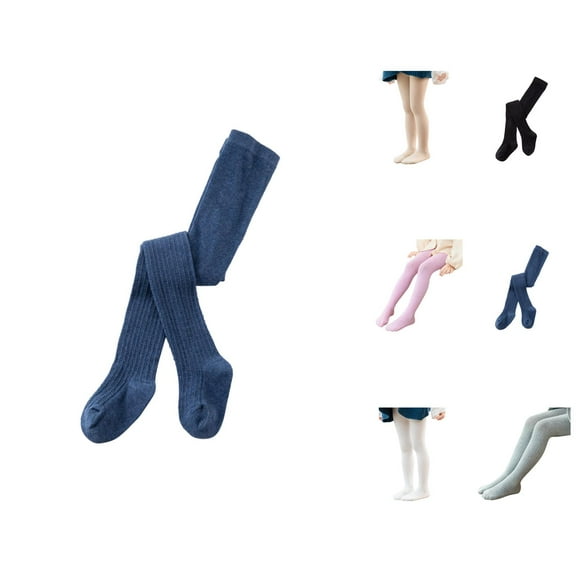 Girls Pants Back To School Clothes for Teen Girls Toddler Kids Baby Girls Warm Full Leggings Knitted Tights Pantihose Stretchy Basic Full Length Pants for Spring Autumn Stocking