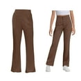 thumbnail image 1 of Girls' Pants Brown Pants for Woman Slim Fit Dress Pants Girls Performance Pants Dress Pants for Girls 5-6 Years, 1 of 9