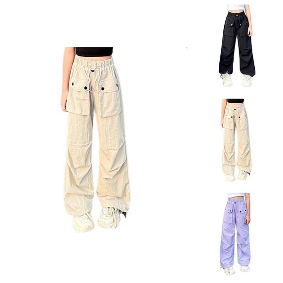 Girls Pants Casual Pants for Girls Casual Trousers for Kids Comfortable Everyday Wear Summer Spring Outfit for Ages 4 to 14