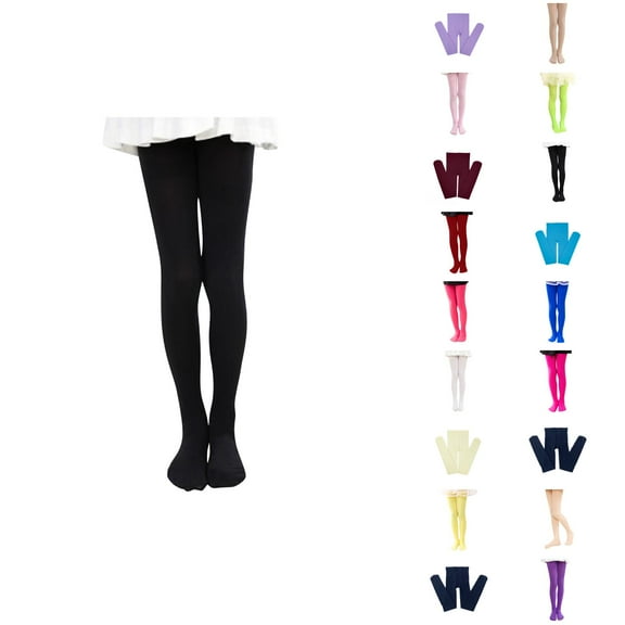 Girls Pants Casual Pants for Girls Toddler Kids Baby Girls Leggings Stretchy Basic Full Length Ballet Dance Pantihose For Spring Summer Stocking