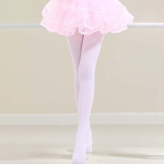 Girls Pants Dance Thin Stretchy Ballet Tights Soft Performance Leggings Bottoms