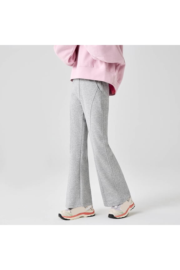 Girls Pants Flared Joggers Casual Bootcut Fall Soft Stretchy Activewear