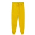 thumbnail image 1 of Girls Pants Girls' Autumn Winter Style Long Pants Sports Elastic Children's Pants Boys Pants Yellow 12 Years-13 Years, 1 of 4