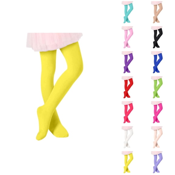 Girls Pants Girls Fashion Spring Summer Kids High Elastic Dance Leggings Ballerina Tights Comfortable Stretchable Undergarments for Girls