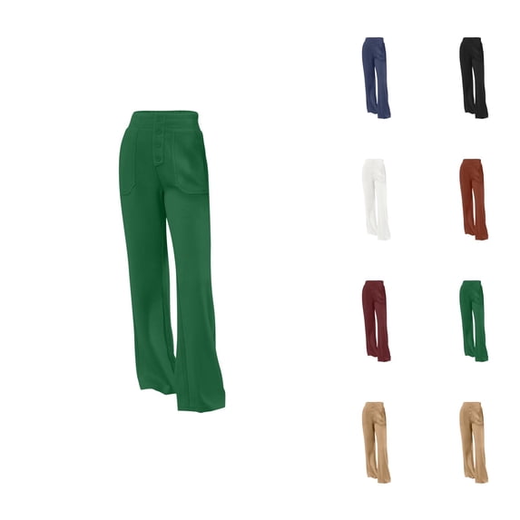 Girls Pants Girls Fashion Stylish - Tween Girls Straight Pants School Stretchy Leggings for Ages 5 to 14