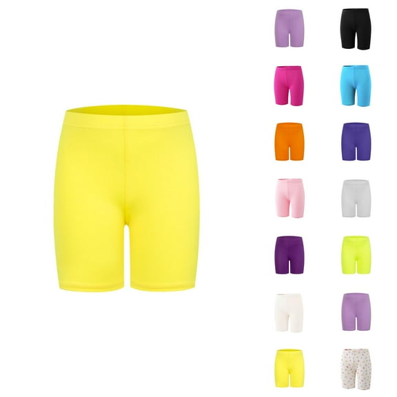 Girls Pants Girls Fashion Summer Shorts Elastic Waist Casual Comfortable Play Outfit Toddler Kids Athletic Breathable Soft for Outdoor Daily Use
