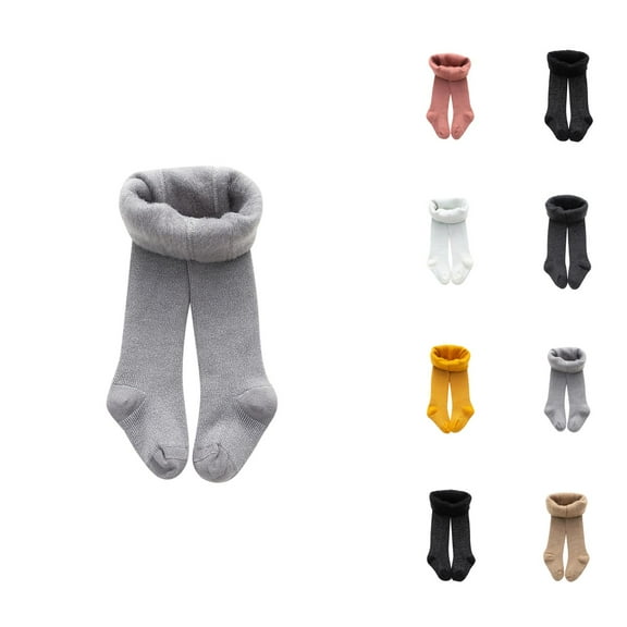Girls Pants Girls' Fashion Toddler Kids Baby Lined Warm Full Leggings Pantyhose Stretchy Basic Full Length Pants for Winter Stocking