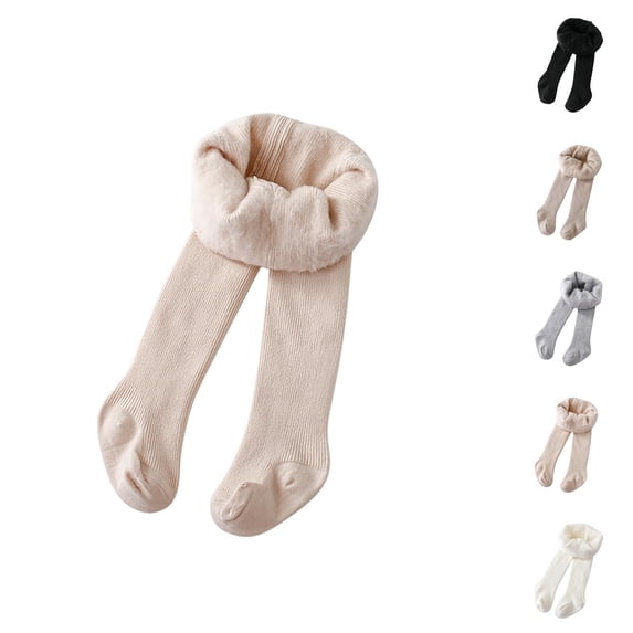Girls Pants Girls Fashion Toddler Kids Baby Lined Warm Full Leggings Stretchy Basic Full Length Pants for Winter Stocking