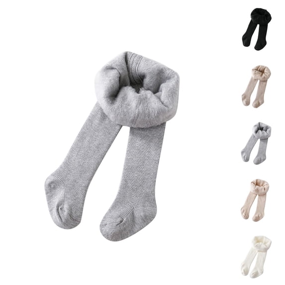 Girls Pants Girls Fashion Toddler Kids Baby Lined Warm Full Leggings Stretchy Basic Full Length Pants for Winter Stocking