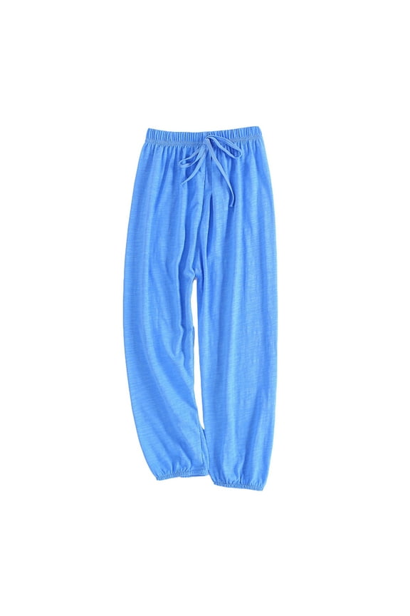 Girls Pants Long Bloomers Solid Harem Basic Joggers Trousers