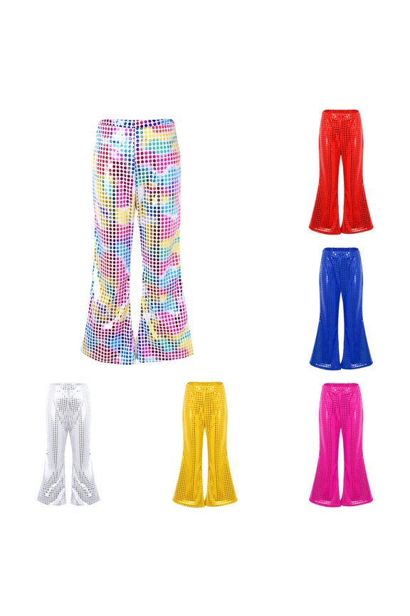 Girls Pants Optimized for Toddler Play Comfortable Bottoms Casual Wear Party Sequin