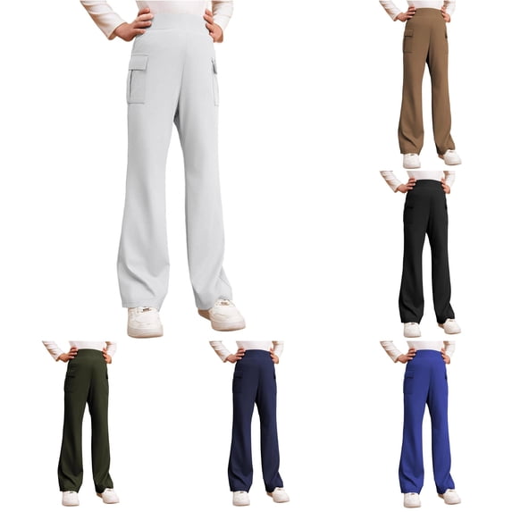 Girls Pants School Flare Flared Trousers Size 6 15 Years Girl Clothes 6x Girls Tan Pants Leggings Are Pants Shirt 9m Baby Girl Clothes 12 Month Pants Girls Pants Girls Girls Mustache Leggings Baby
