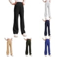 thumbnail image 1 of Girls Pants School Flare Flared Trousers Size 6 15 Years Girl Clothes 6x Girls Tan Pants Leggings Are Pants Shirt 9m Baby Girl Clothes 12 Month Pants Girls Pants Girls Girls Mustache Leggings Baby, 1 of 9