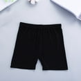 thumbnail image 1 of Girls Pants Size 7-8Y Kids Modesty Lining Elastic Shorts Solid Breathable, 1 of 4