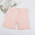 thumbnail image 1 of Girls Pants Size 9-10Y Kids Modesty Lining Elastic Shorts Solid Breathable, 1 of 4
