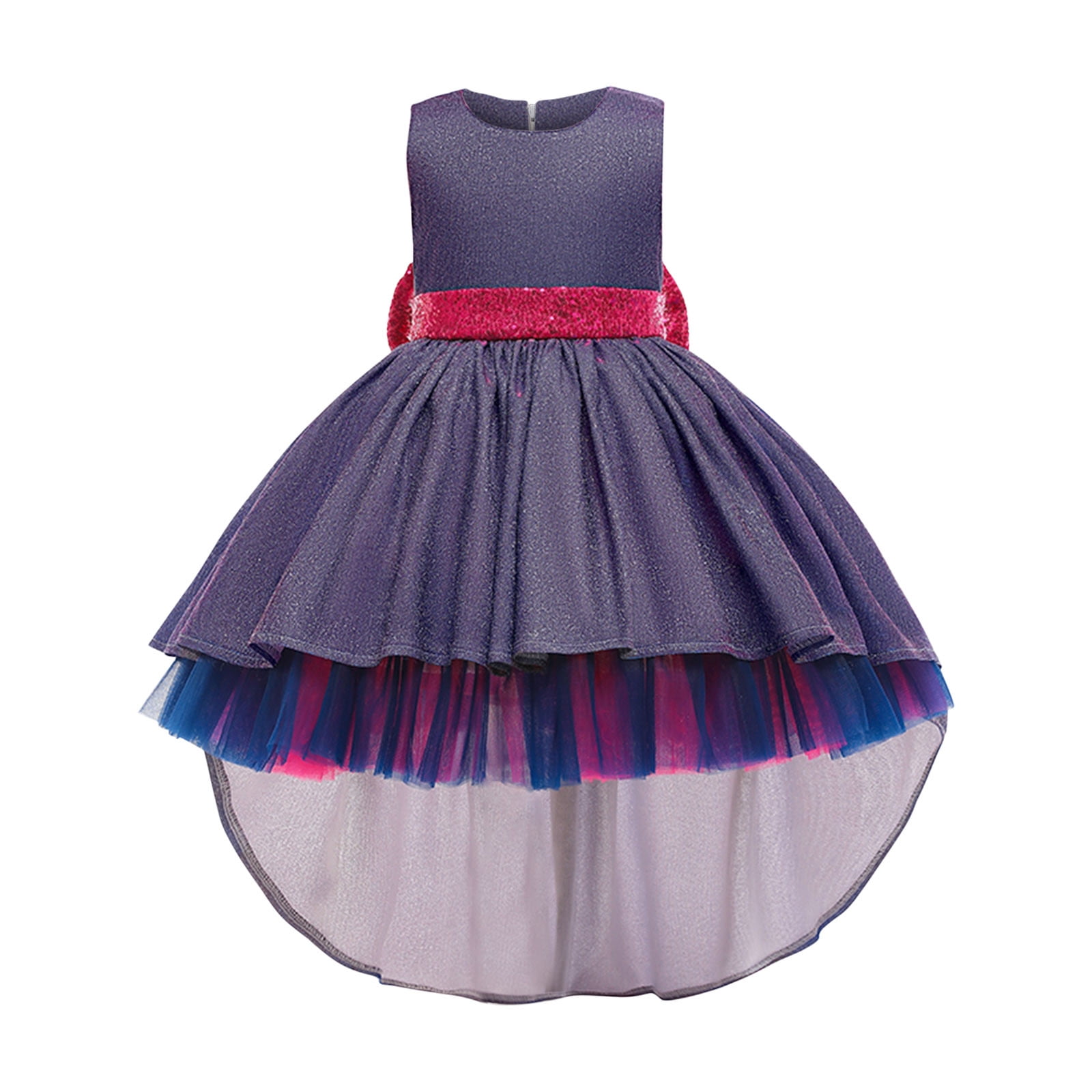 Akiihool Baby Girls Cotton Casual Print Short Sleeve Dresses (Black,8-9  Years) - Walmart.com