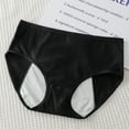 thumbnail image 1 of Girls Period Solid Color Cotton Panties for Teens Menstrual Leakproof Protective High Quality Briefs 80-160lb, 1 of 6