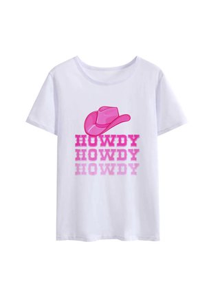 The Pink Mustache Long Live Cowboys Western Style Shirt/ Unisex Sized Youth and Adult Sizes Adult S